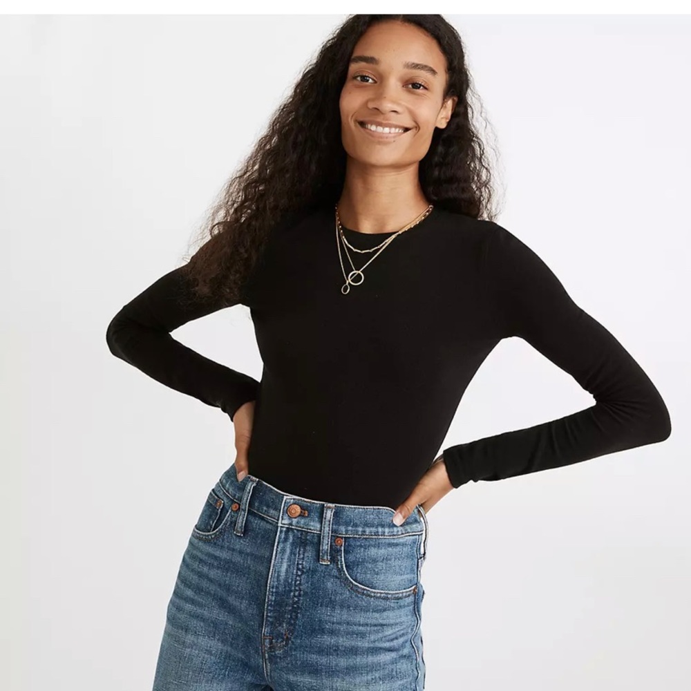 Madewell Crewneck Bodysuit